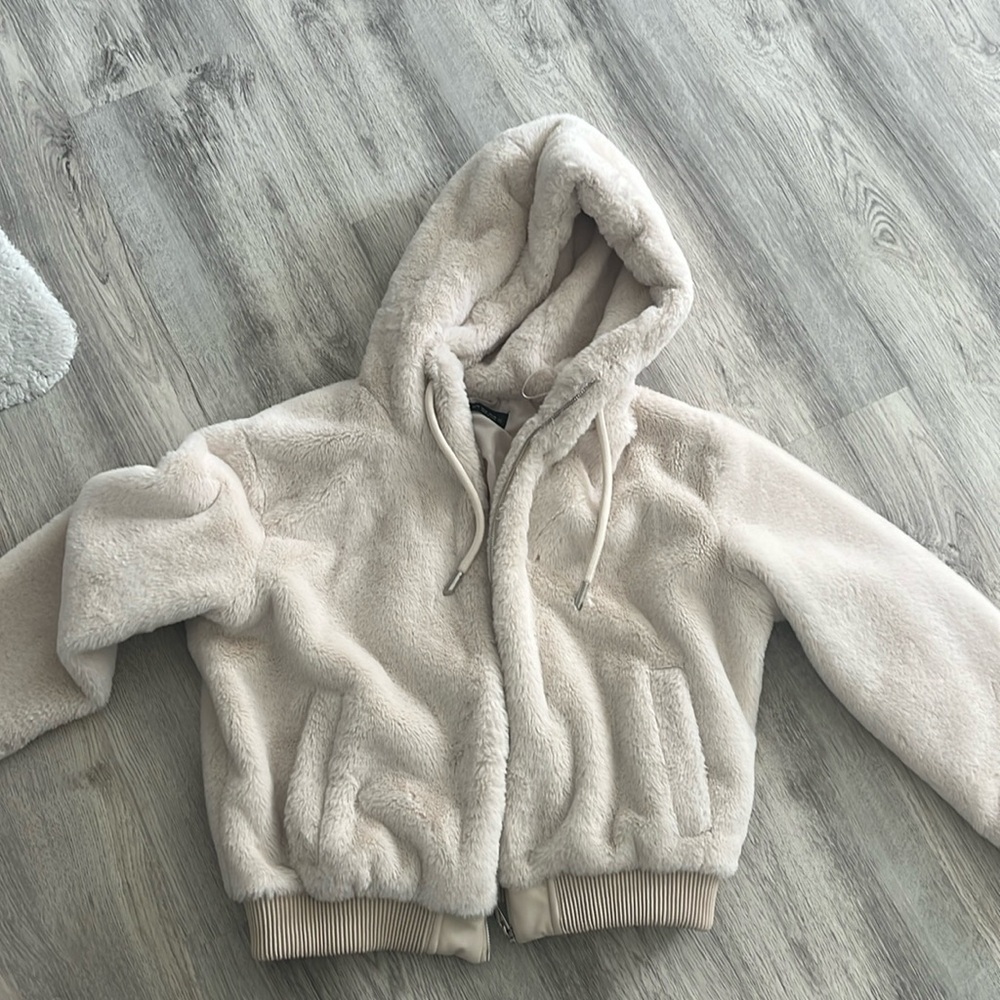 ZARA Faux fur jacket